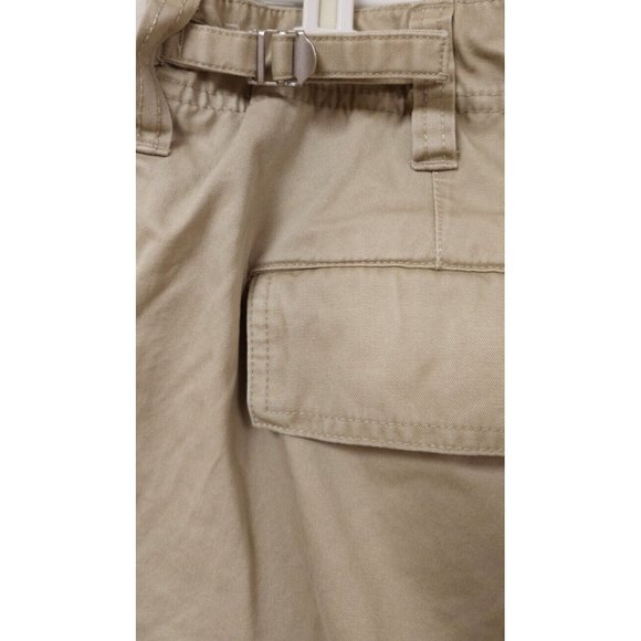 Tommy Hilfiger Mens 36 Beige Adjustable Waist Flat Front Cargo Shorts 10" Inseam - Picture 11 of 13